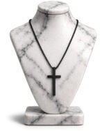 Colar Redentor Aço Black