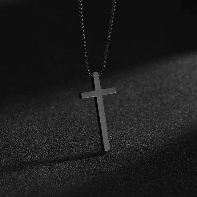 Colar Redentor Aço Black - Imagem 4